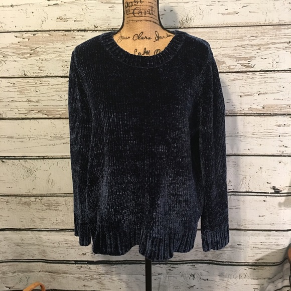 Orvis Sweaters - Orvis Classic Collection Navy Shirt Size Large